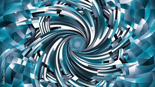 Wallpaper Mural Abstract blue background. Vector illustration. Torontodigital.ca
