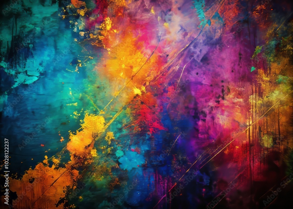 Naklejka premium Abstract Grunge Background with Textured Effects for Creative Projects