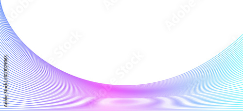 Wavy line mesh gradient pattern illustration decorative