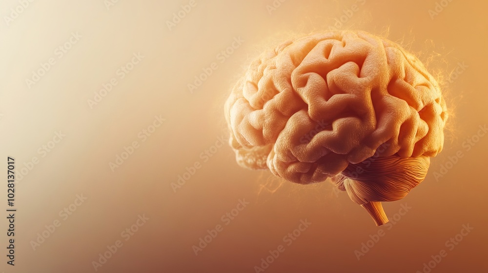 Close-up of human brain with intricate neural pathways, symbolizing cognitive biases and complex thought processes, ideal for educational or scientific presentations. Close-up of human brain with intricate neural pathways, symbolizing cognitive biases and complex thought processes, ideal for educational or scientific presentations.