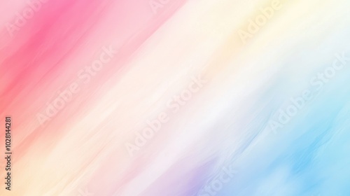 Soft gradient background: A smooth transition of soft colors, blending seamlessly to create a calm and serene gradient effect. photo