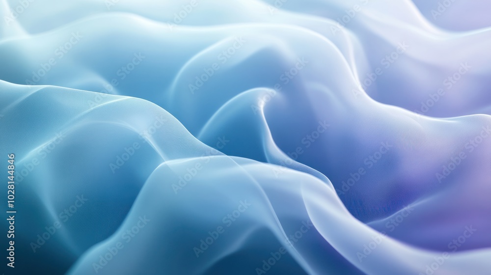 Obraz premium Soft texture for meditation and relaxation content: A calming, soft texture with gentle gradients and light patterns to evoke a sense of peace and mindfulness in relaxation-focused content.