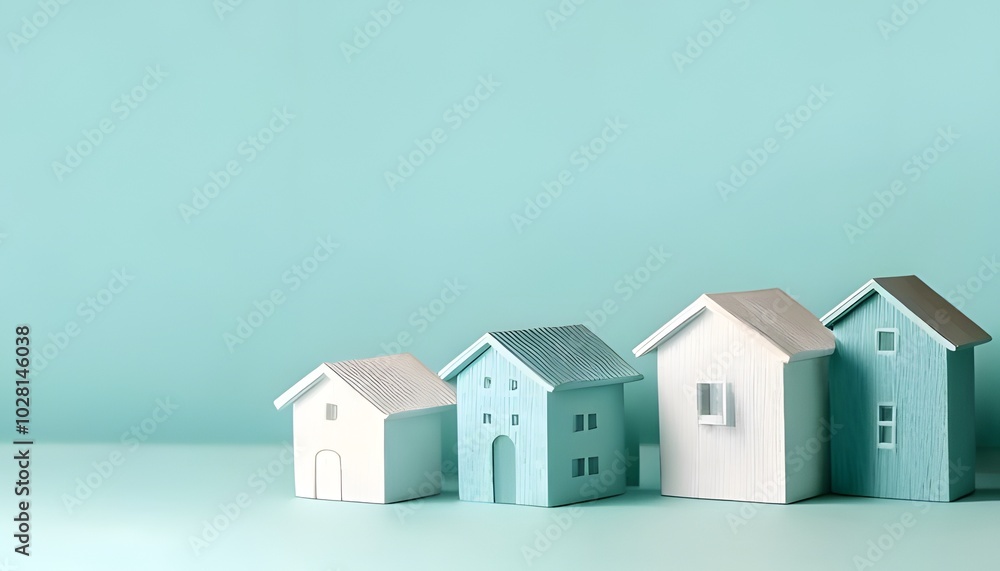 Abstract 3D cute Japanese neighborhood. Abstract 3D cute Japanese neighborhood.