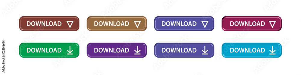 download button as vector element graphic of website or application illustration isolated on white background. set of downloads buttons for app and web graphics design
download button as vector element graphic of website or application illustration isolated on white background. set of downloads buttons for app and web graphics design