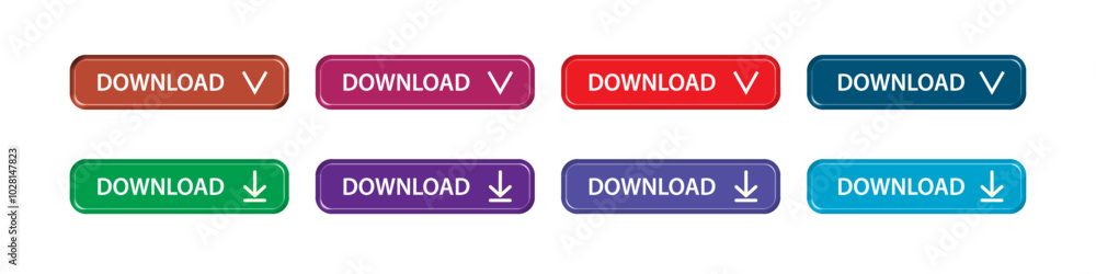 download button as vector element graphic of website or application illustration isolated on white background. set of downloads buttons for app and web graphics design
download button as vector element graphic of website or application illustration isolated on white background. set of downloads buttons for app and web graphics design