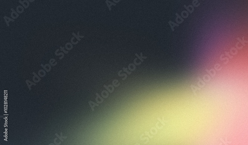 Dark grainy texture background, abstract orange yellow green color gradient, glowing banner poster header cover backdrop design