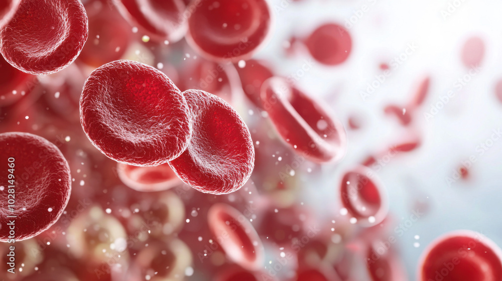 Red Blood Cells Close Up Red Blood Cells Close Up
