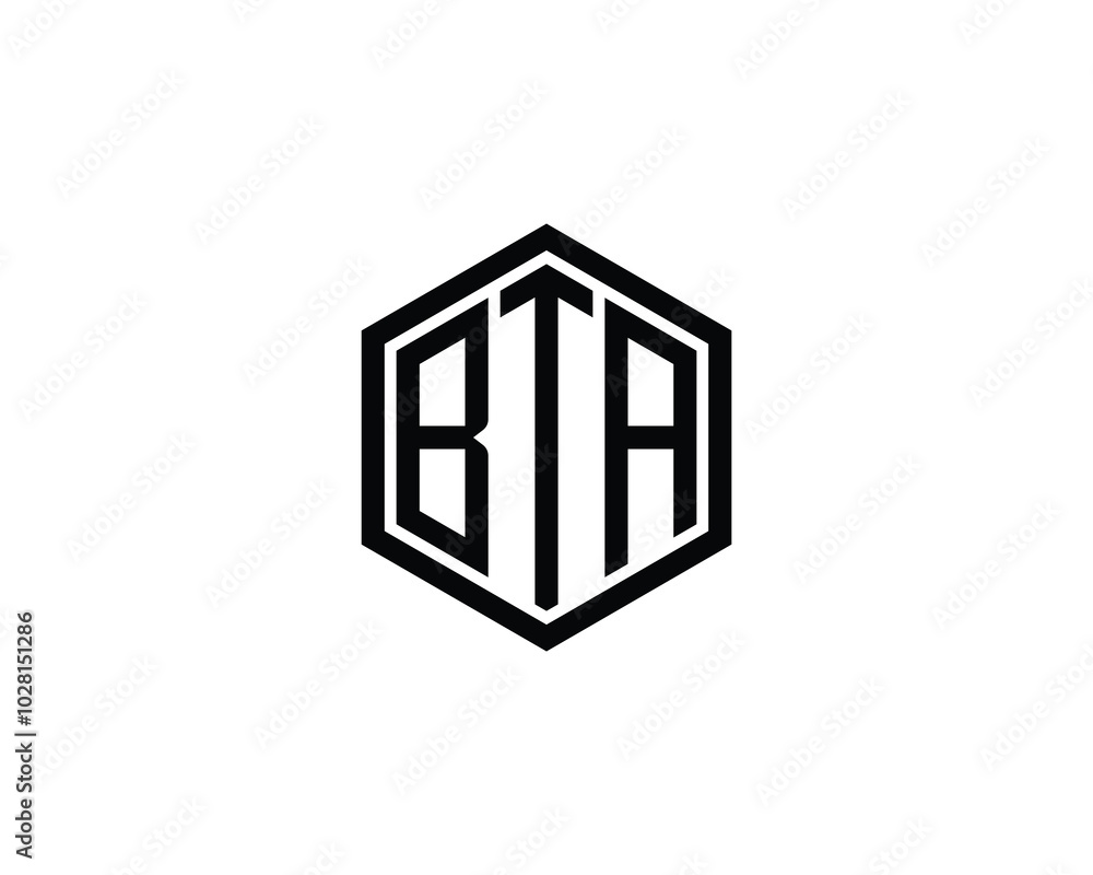 BTA Logo design vector template. BTA BTA Logo design vector template. BTA