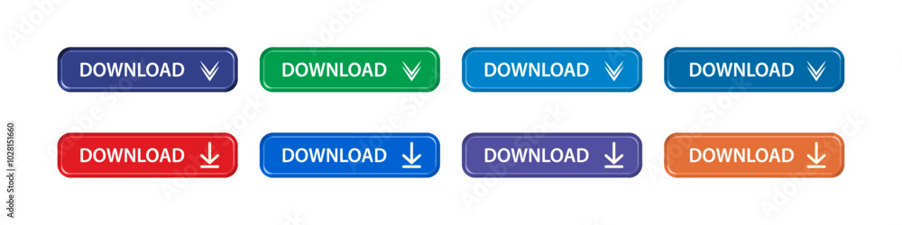 download button as vector element graphic of website or application illustration isolated on white background. set of downloads buttons for app and web graphics design
download button as vector element graphic of website or application illustration isolated on white background. set of downloads buttons for app and web graphics design