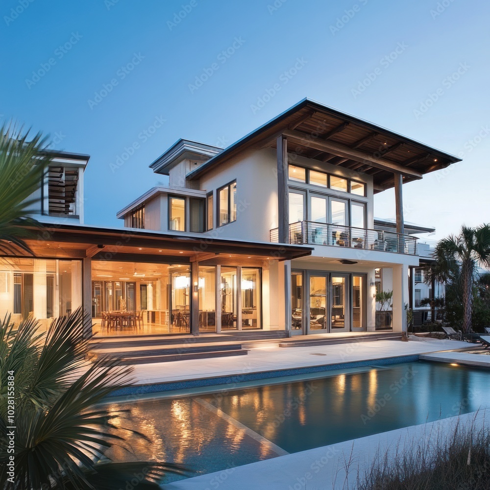 Coastal beach house architecture Coastal beach house architecture