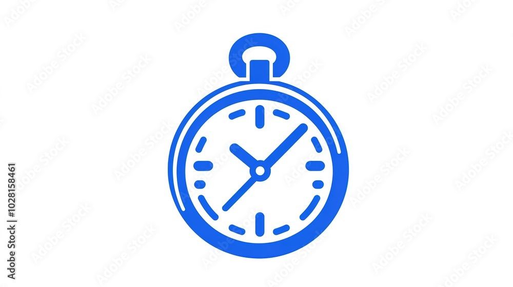Minimalistic stopwatch icon featuring a clean and modern design. The icon captures the essence of precision and time management with a sleek and simple representation of a stopwatch, Minimalistic stopwatch icon featuring a clean and modern design. The icon captures the essence of precision and time management with a sleek and simple representation of a stopwatch,