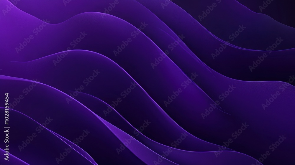 Obraz premium Abstract Purple Waves