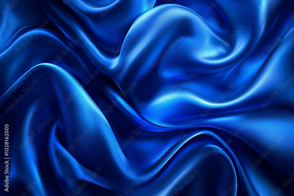 Abstract blue background ,Blue curve design smooth shape by blue color with blurred lines Abstract blue background ,Blue curve design smooth shape by blue color with blurred lines