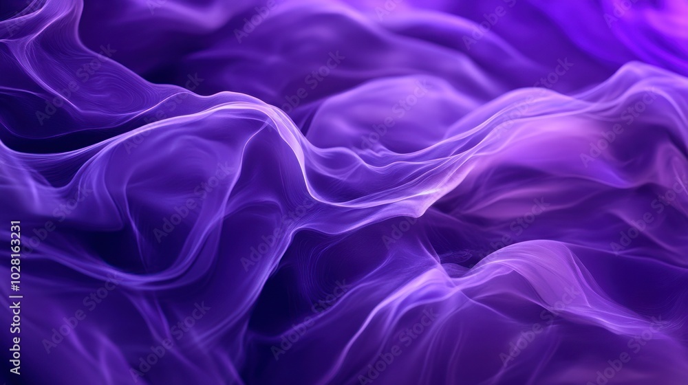 Fototapeta premium Abstract Purple Swirls