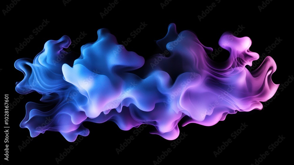 Obraz premium Abstract Smoke Design
