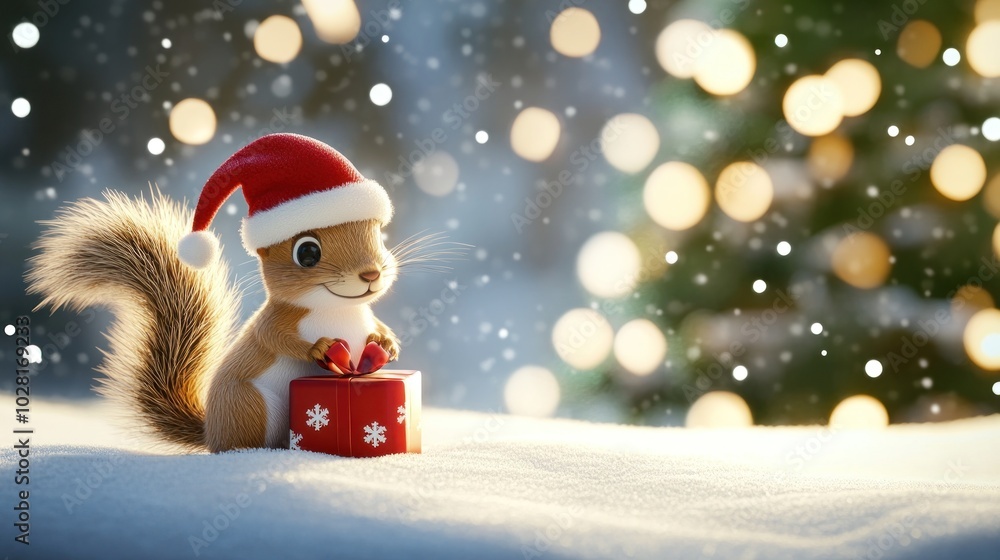 Christmas Squirrel Christmas Squirrel