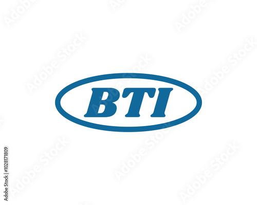 BTI logo design vector template. BTI photo