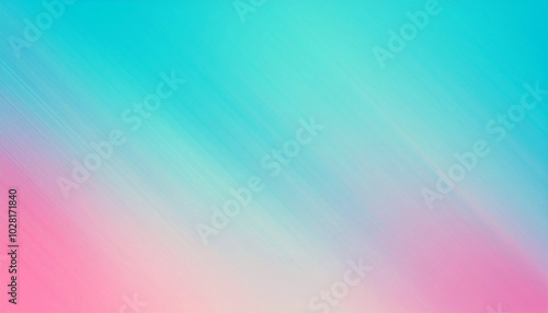 Serene Pastel Hues: A Dreamy Gradient of Pink and Aqua, Streaked with Delicate, Diagonal Lines. Perfect for backgrounds!