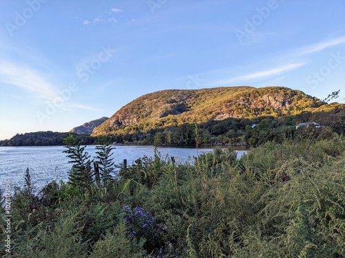 Overview of Cold Spring and Hudson Highlands State Park in Fall, New York - October 2024