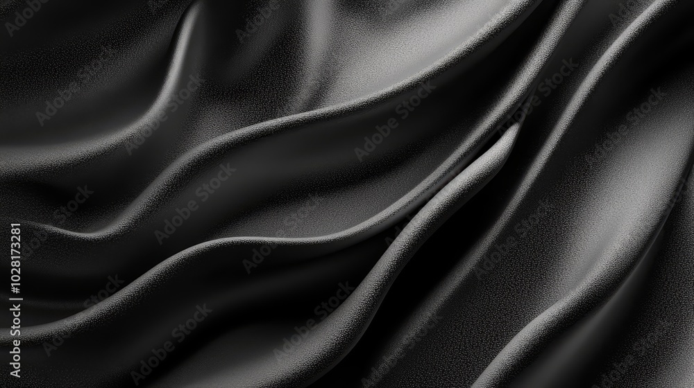 Obraz premium Abstract Black Leather Texture Background