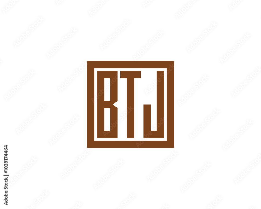 BTJ logo design vector template. BTJ BTJ logo design vector template. BTJ