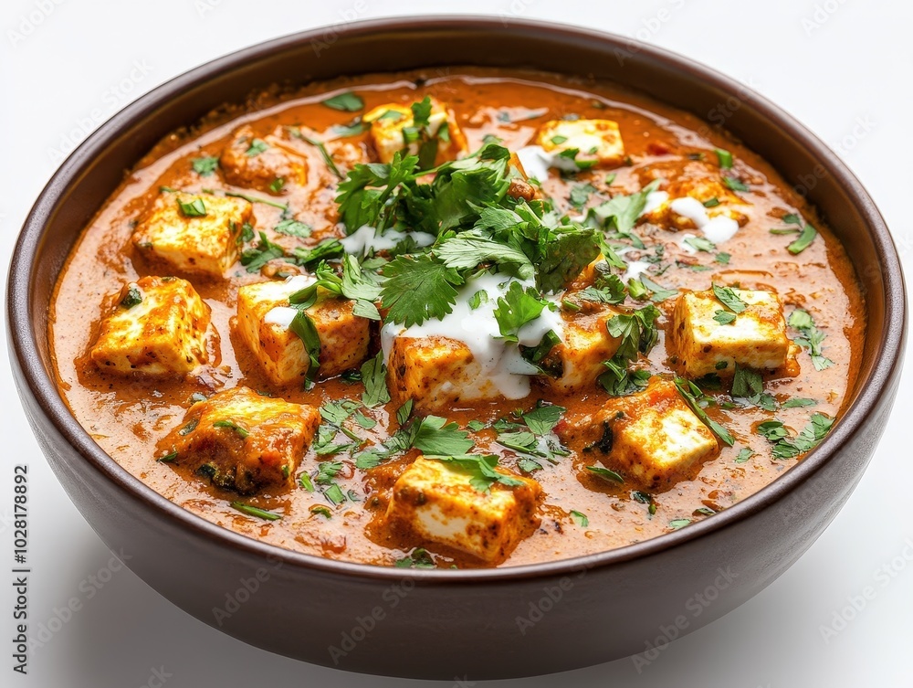Delicious Paneer Curry in Rich Spiced Tomato Gravy Delicious Paneer Curry in Rich Spiced Tomato Gravy