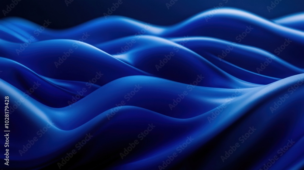 Abstract Blue Waves Abstract Blue Waves