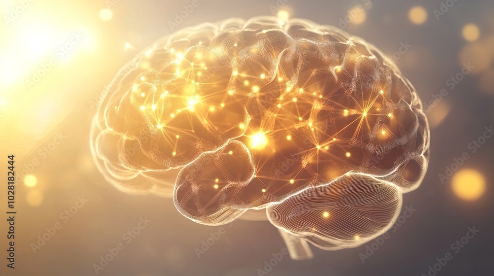 Close-up of human brain with intricate neural pathways, symbolizing cognitive biases and complex thought processes, ideal for educational or scientific presentations. Close-up of human brain with intricate neural pathways, symbolizing cognitive biases and complex thought processes, ideal for educational or scientific presentations.