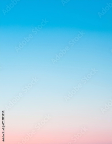 Serene Pastel Sky: A gentle gradient of blue, white, and pink hues paints a tranquil and dreamy atmosphere. Perfect for relaxation and peace.