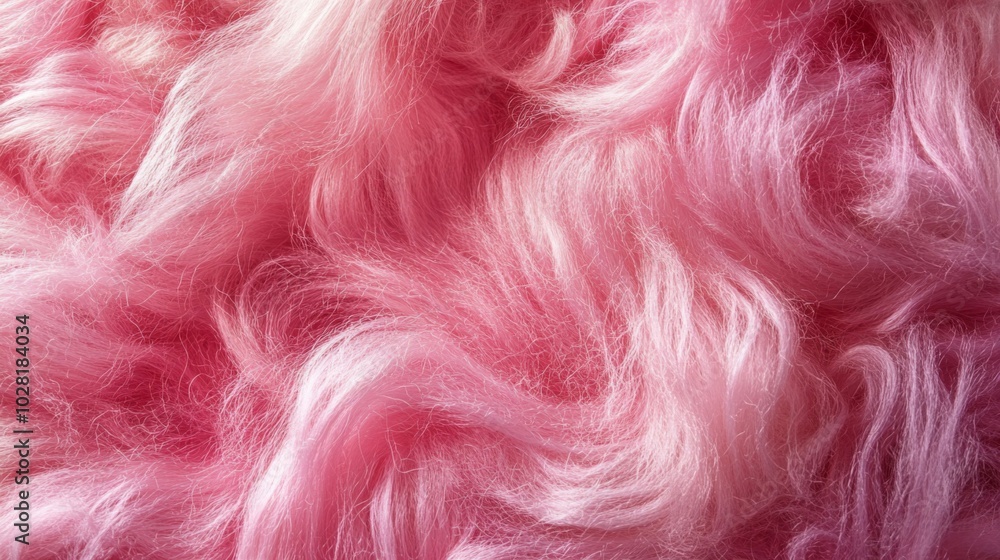 A Close-Up View of Soft Pink Furry Fabric A Close-Up View of Soft Pink Furry Fabric