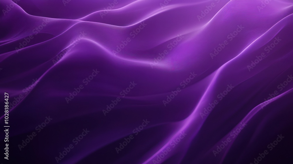 Fototapeta premium Abstract Purple Swirls