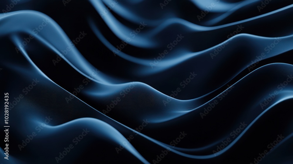 Abstract Blue Waves Abstract Blue Waves