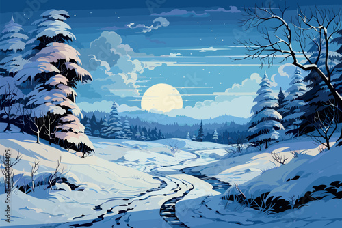 Snowy River Scene