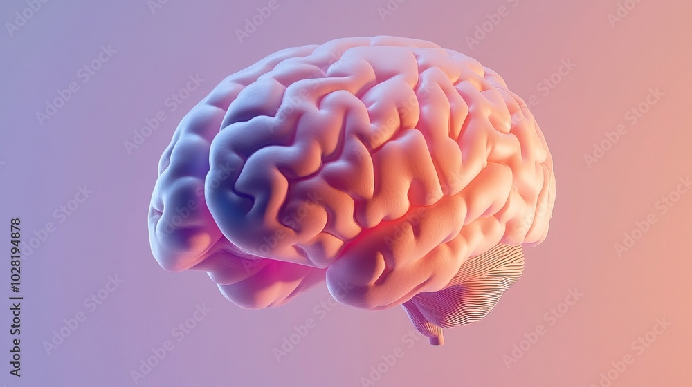 Close-up of human brain with intricate neural pathways, symbolizing cognitive biases and complex thought processes, ideal for educational or scientific presentations. Close-up of human brain with intricate neural pathways, symbolizing cognitive biases and complex thought processes, ideal for educational or scientific presentations.