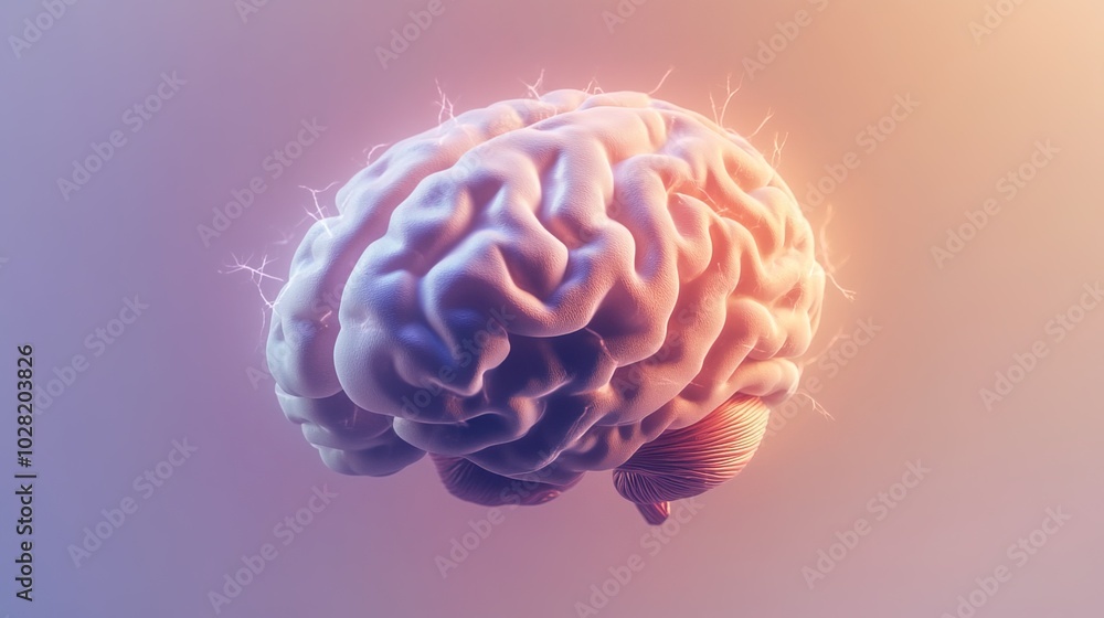 Close-up of human brain with intricate neural pathways, symbolizing cognitive biases and complex thought processes, ideal for educational or scientific presentations. Close-up of human brain with intricate neural pathways, symbolizing cognitive biases and complex thought processes, ideal for educational or scientific presentations.