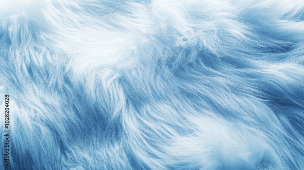 Close-up of Soft Blue Fur Texture Close-up of Soft Blue Fur Texture