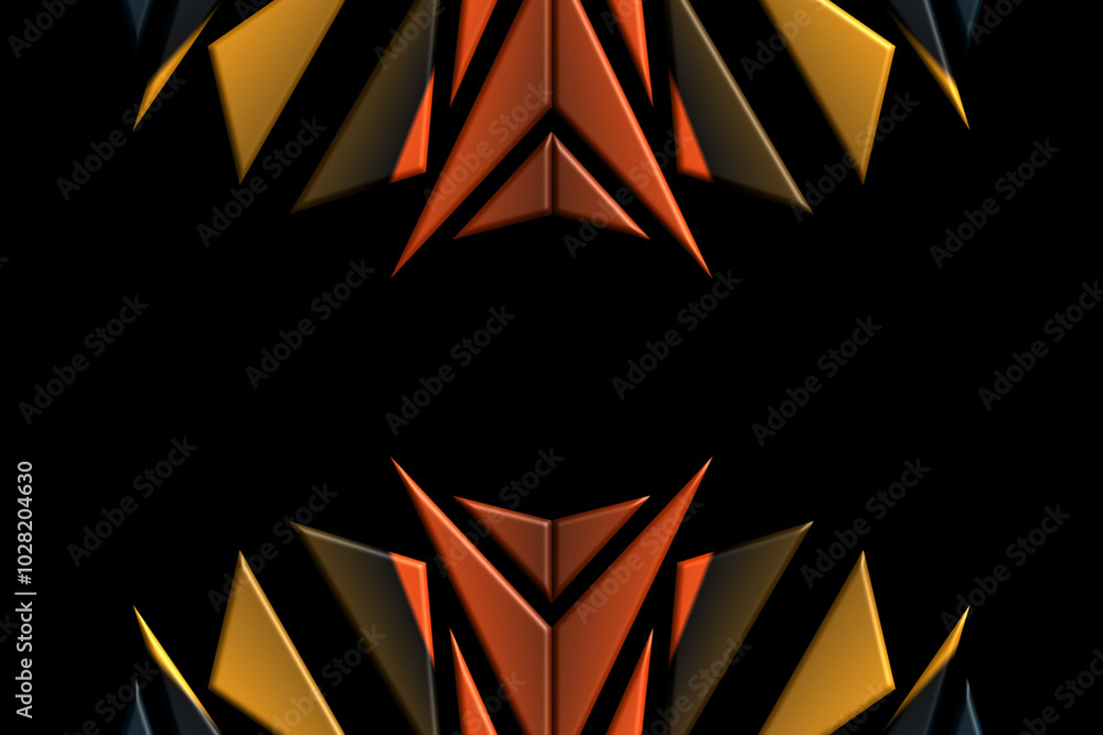 Obraz premium 3d simple and modern prism gradient background design
