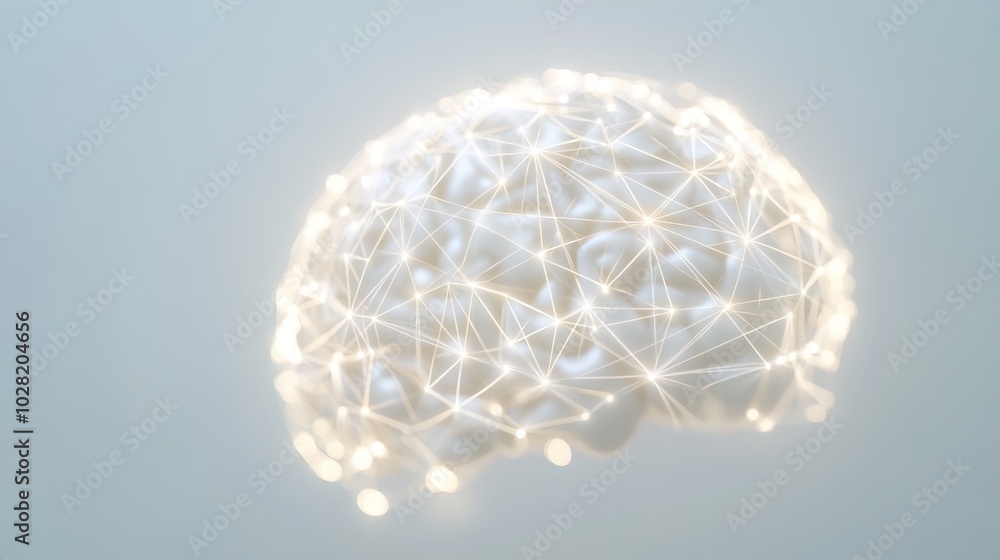 Close-up of human brain with intricate neural pathways, symbolizing cognitive biases and complex thought processes, ideal for educational or scientific presentations. Close-up of human brain with intricate neural pathways, symbolizing cognitive biases and complex thought processes, ideal for educational or scientific presentations.