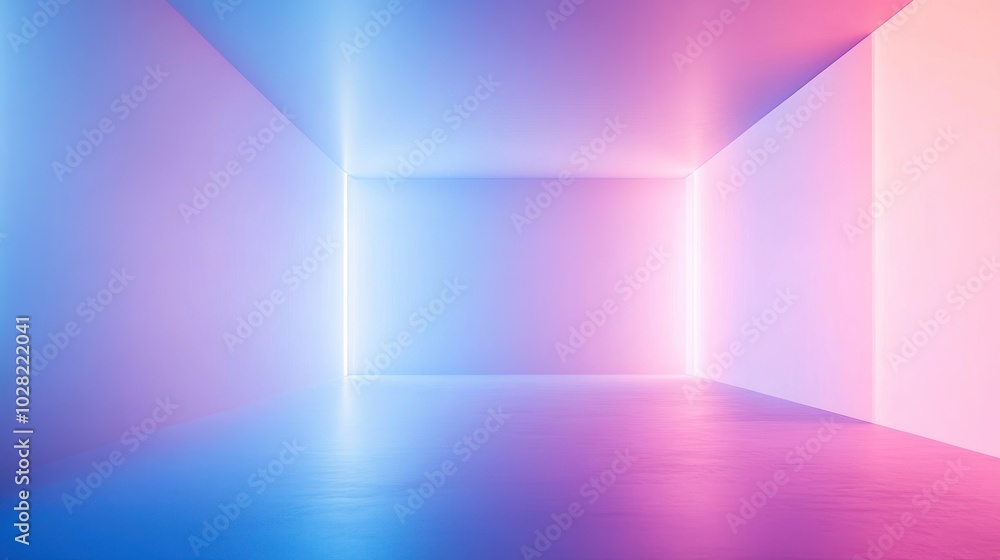 Neon Lights in an Empty Room Neon Lights in an Empty Room