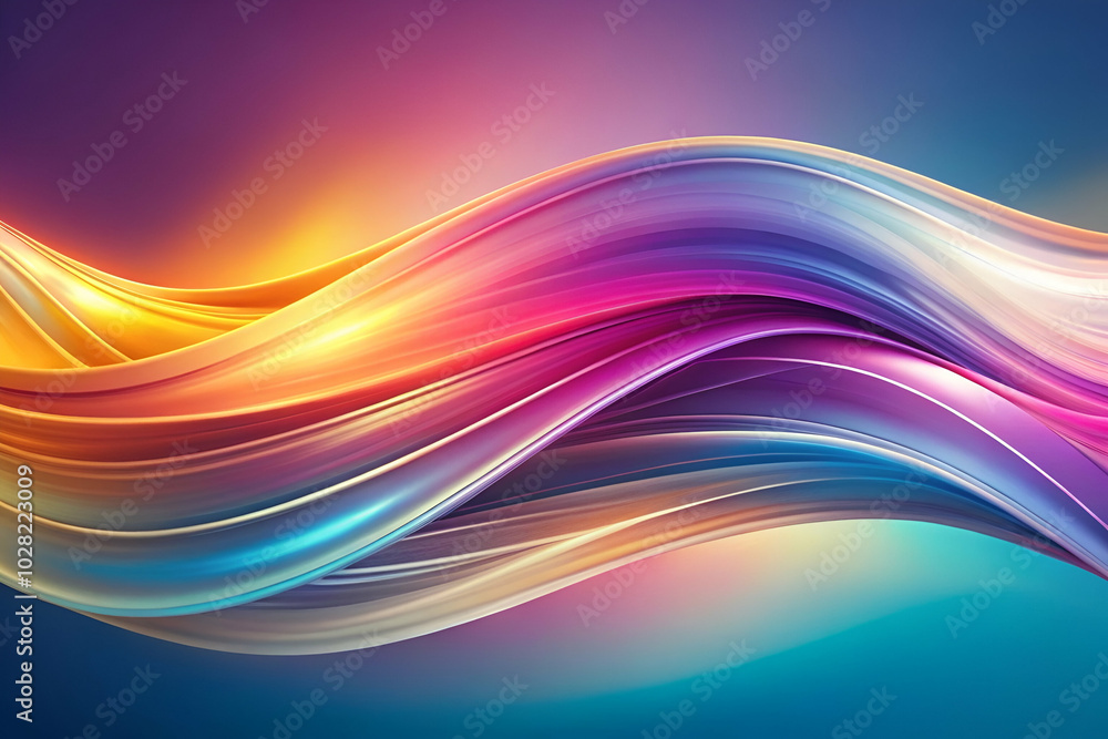 Abstract background with smooth, flowing lines and soft gradients, ideal for presentations and digital marketing visuals Abstract background with smooth, flowing lines and soft gradients, ideal for presentations and digital marketing visuals