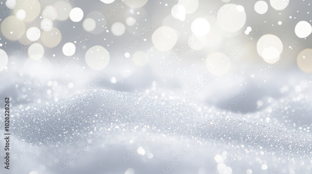 Naklejka premium Sparkling Winter Wonderland