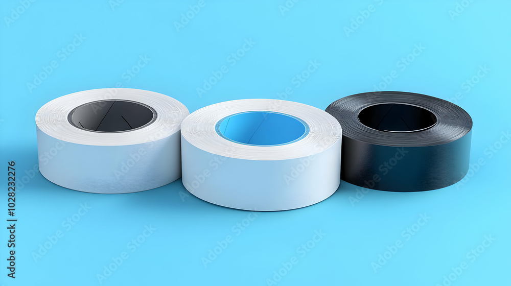Three Rolls of Tape. Three Rolls of Tape.