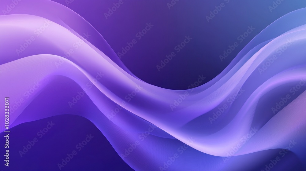 Abstract Purple Waves Background Abstract Purple Waves Background