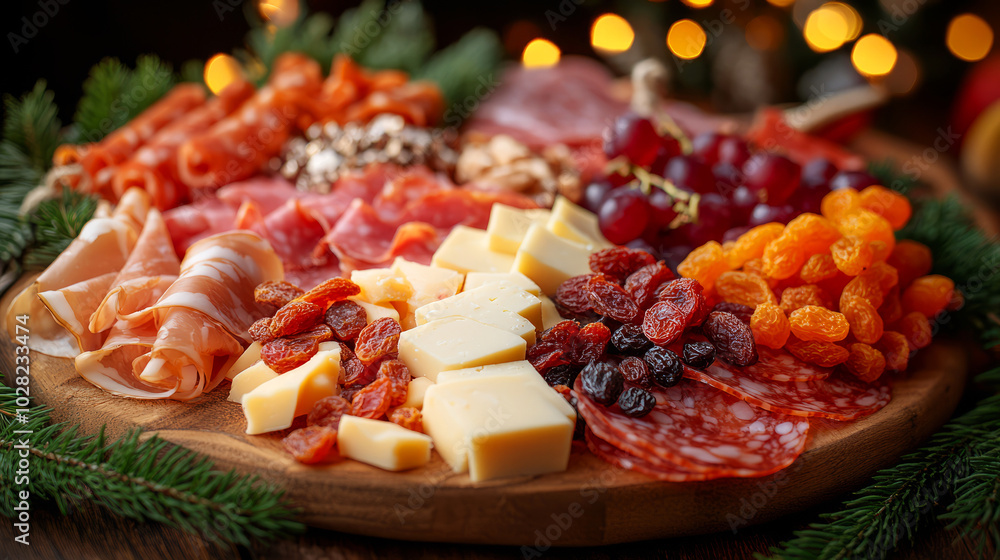 Festive Charcuterie Board for Celebrations Festive Charcuterie Board for Celebrations