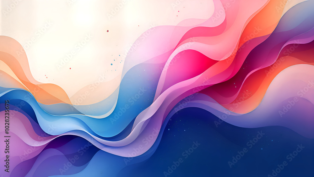 Abstract Flow: A vibrant symphony of colors, a mesmerizing abstract background with layers of flowing waves in a spectrum of hues, evoking a sense of movement and energy. Abstract Flow: A vibrant symphony of colors, a mesmerizing abstract background with layers of flowing waves in a spectrum of hues, evoking a sense of movement and energy.