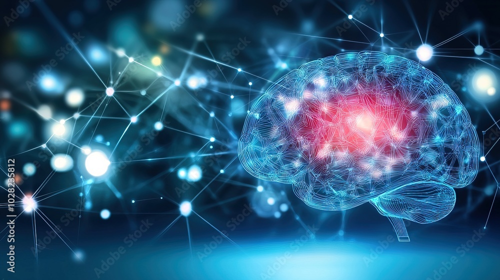 Close-up of human brain with intricate neural pathways, symbolizing cognitive biases and complex thought processes, ideal for educational or scientific presentations. Close-up of human brain with intricate neural pathways, symbolizing cognitive biases and complex thought processes, ideal for educational or scientific presentations.
