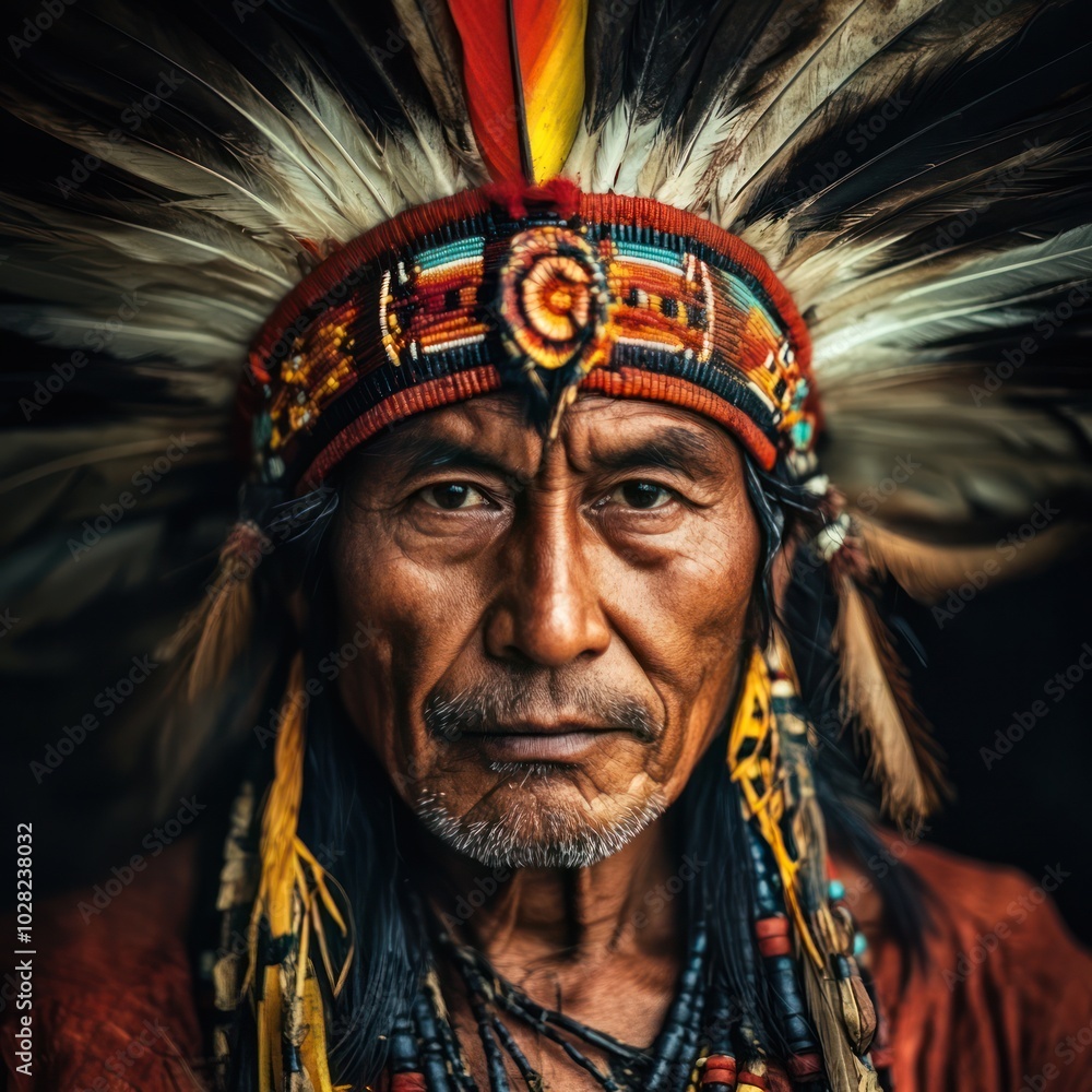 Obraz premium Indigenous nomads Asia
