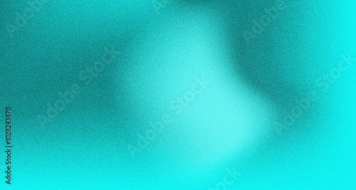 Abstract royal green illustration filled with a gradient color, that has a special shape.