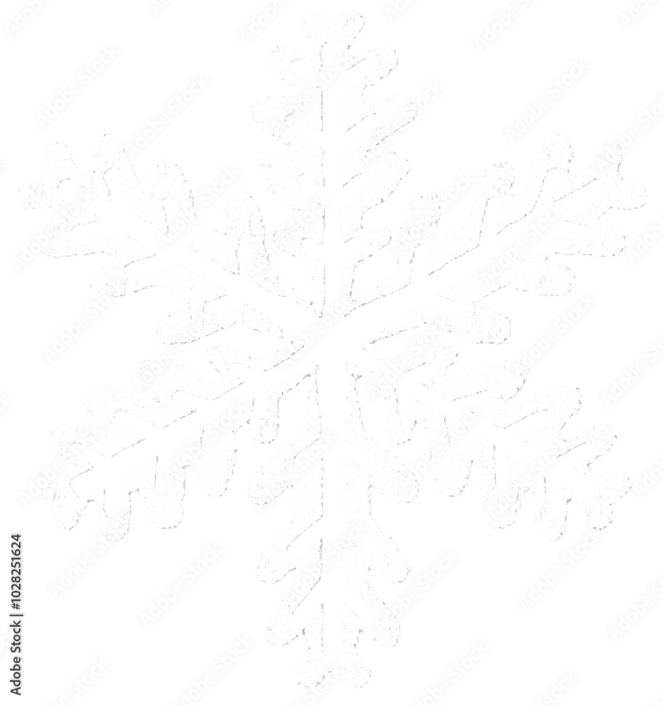 Christmas Snowflakes in Winter Christmas Snowflakes in Winter