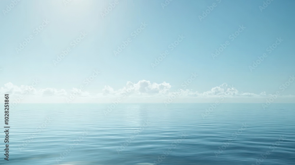 Calm Ocean Horizon Calm Ocean Horizon